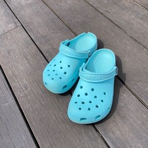 Light blue Crocs 🐊